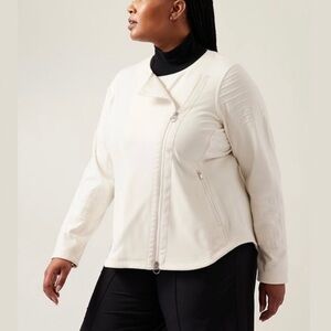 Athleta White Jacket